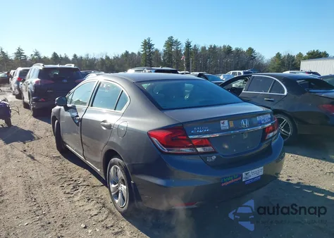 2013 Honda Civic Lx from USA, damaged, VIN 2HGFB2F55DH520877